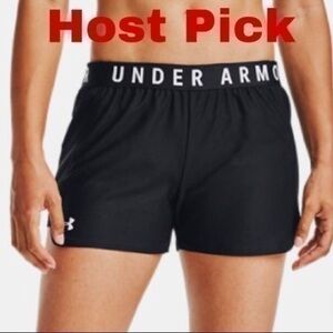 Black Under Armour running shorts women’s medium